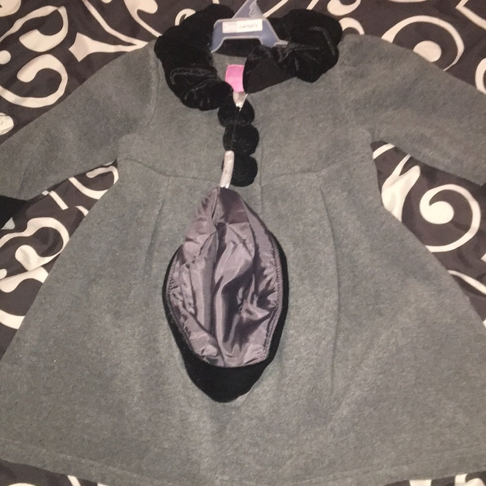 Kids cost with matching hat